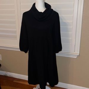 EUC sweater dress! This is all black and absolutely gorgeous